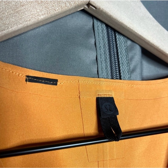 Lululemon Lab Sarala Dress In True Tangerine Size Large Sleeveless - Picture 6 of 7